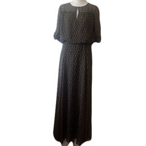 Caroll Paris Maxi Long Sleeves Dress Size 40
